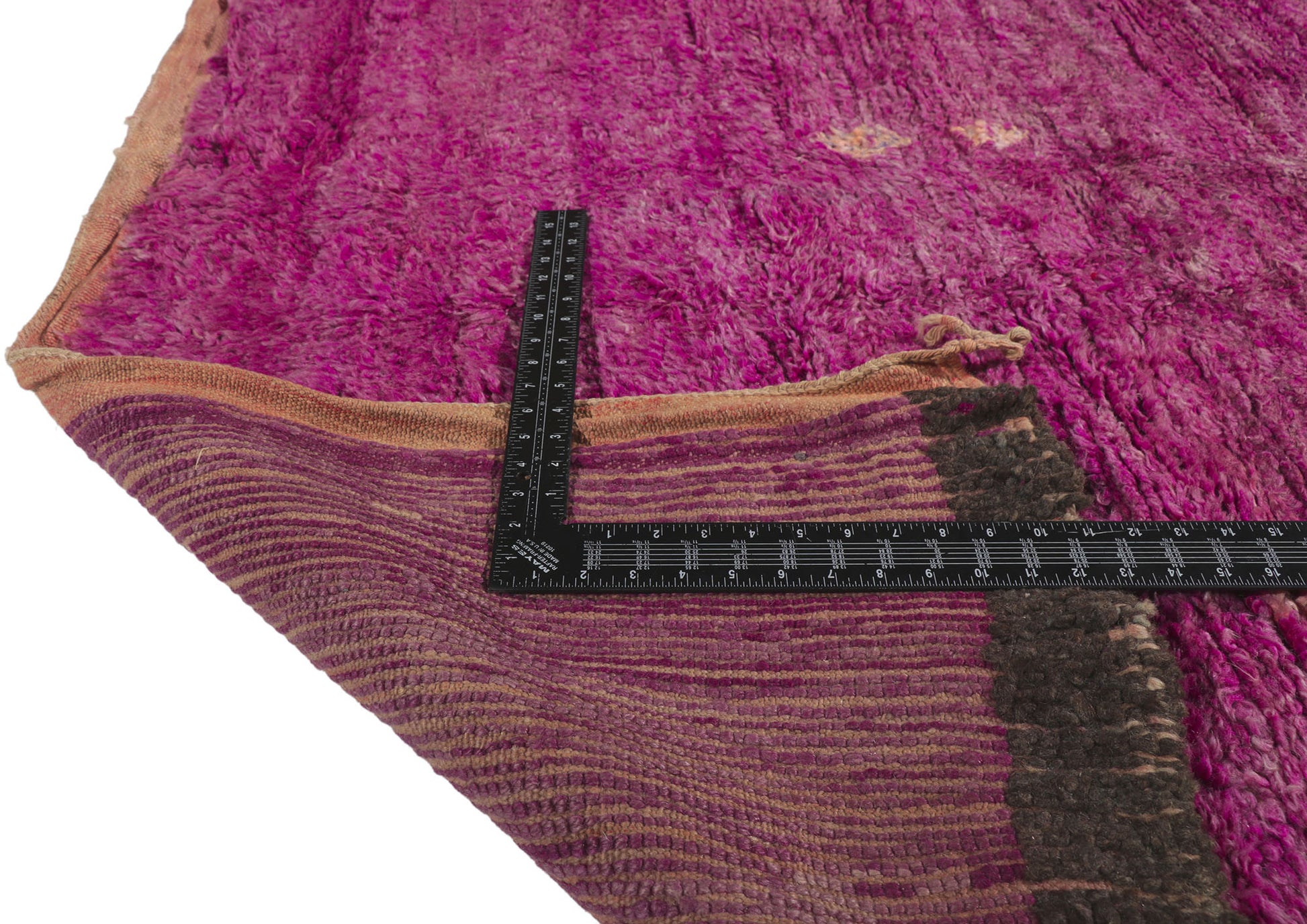 6 x 10 Vintage Beni Mrirt Moroccan Rug 21219