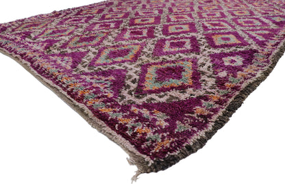 8 x 11 Vintage Purple Moroccan Rug 21221
