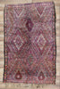 7 x 11 Vintage Purple Moroccan Rug 21222