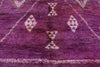 6 x 10 Vintage Purple Beni Mrirt Moroccan Rug 21223