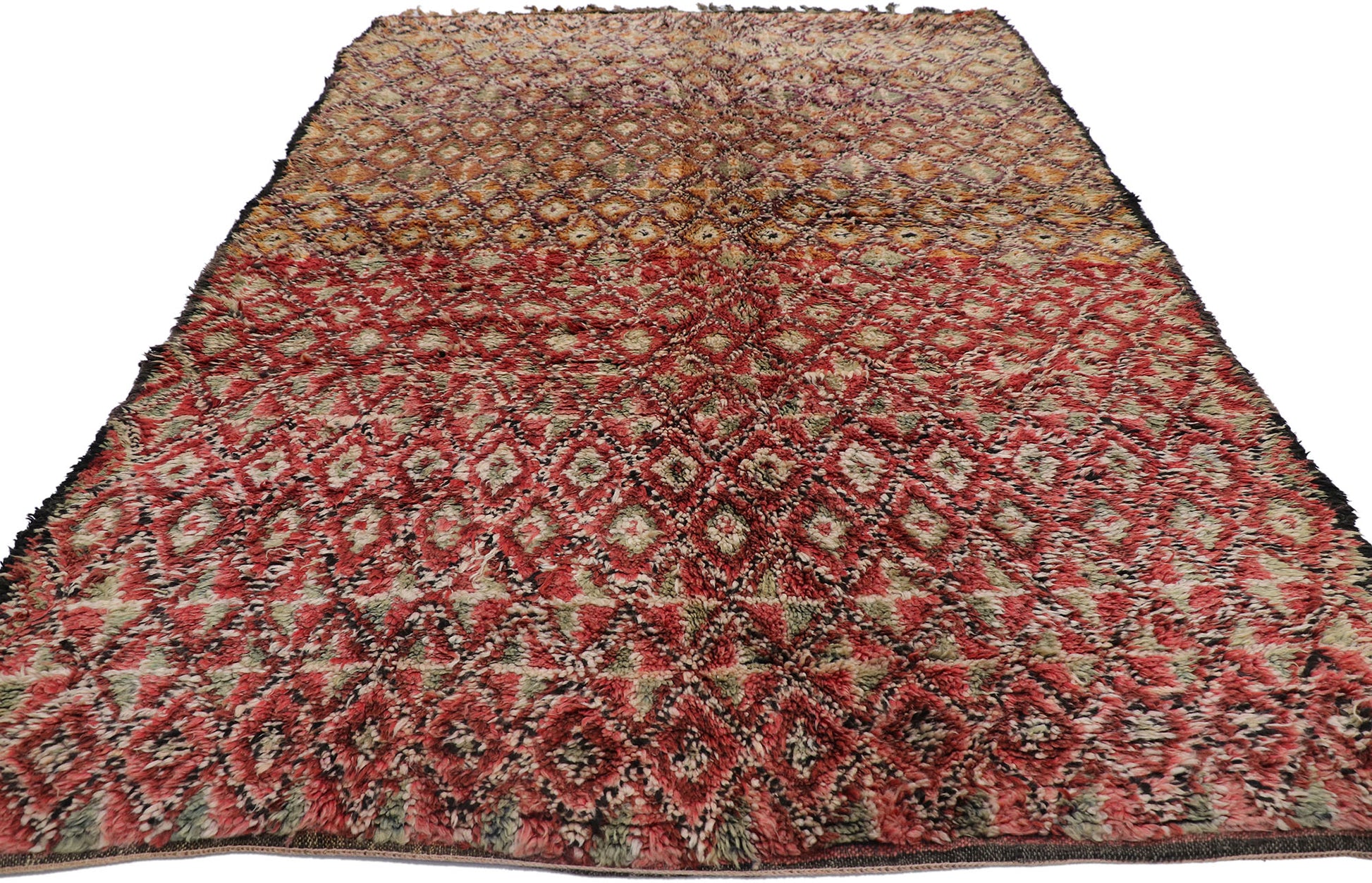 6 x 9 Vintage Moroccan Rug 21225