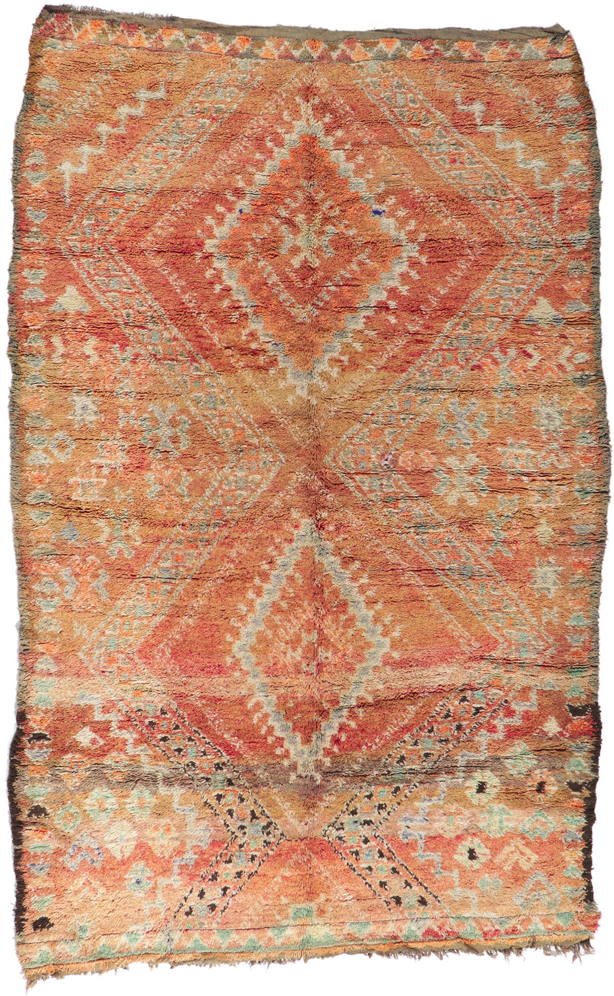 7 x 12 Vintage Moroccan Rug 21230