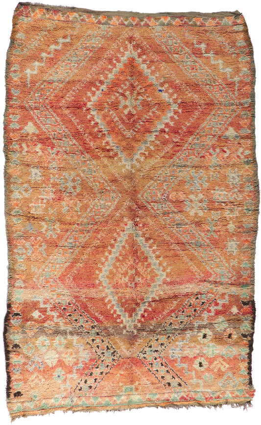 7 x 12 Vintage Moroccan Rug 21230