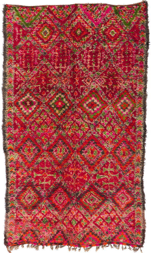 7 x 12 Vintage Beni MGuild Moroccan Rug 21231