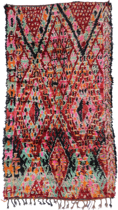 6 x 11 Vintage Beni MGuild Moroccan Rug 21232