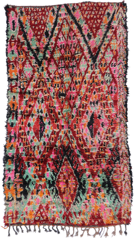 6 x 11 Vintage Beni MGuild Moroccan Rug 21232