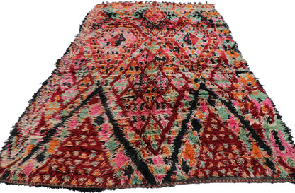 6 x 11 Vintage Beni MGuild Moroccan Rug 21232