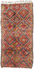 7 x 14 Vintage Moroccan Rug 21233