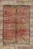 5 x 7 Vintage Boujad Moroccan Rug 21236