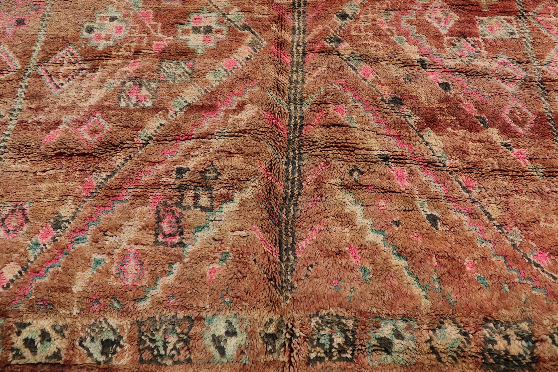 5 x 7 Vintage Boujad Moroccan Rug 21236