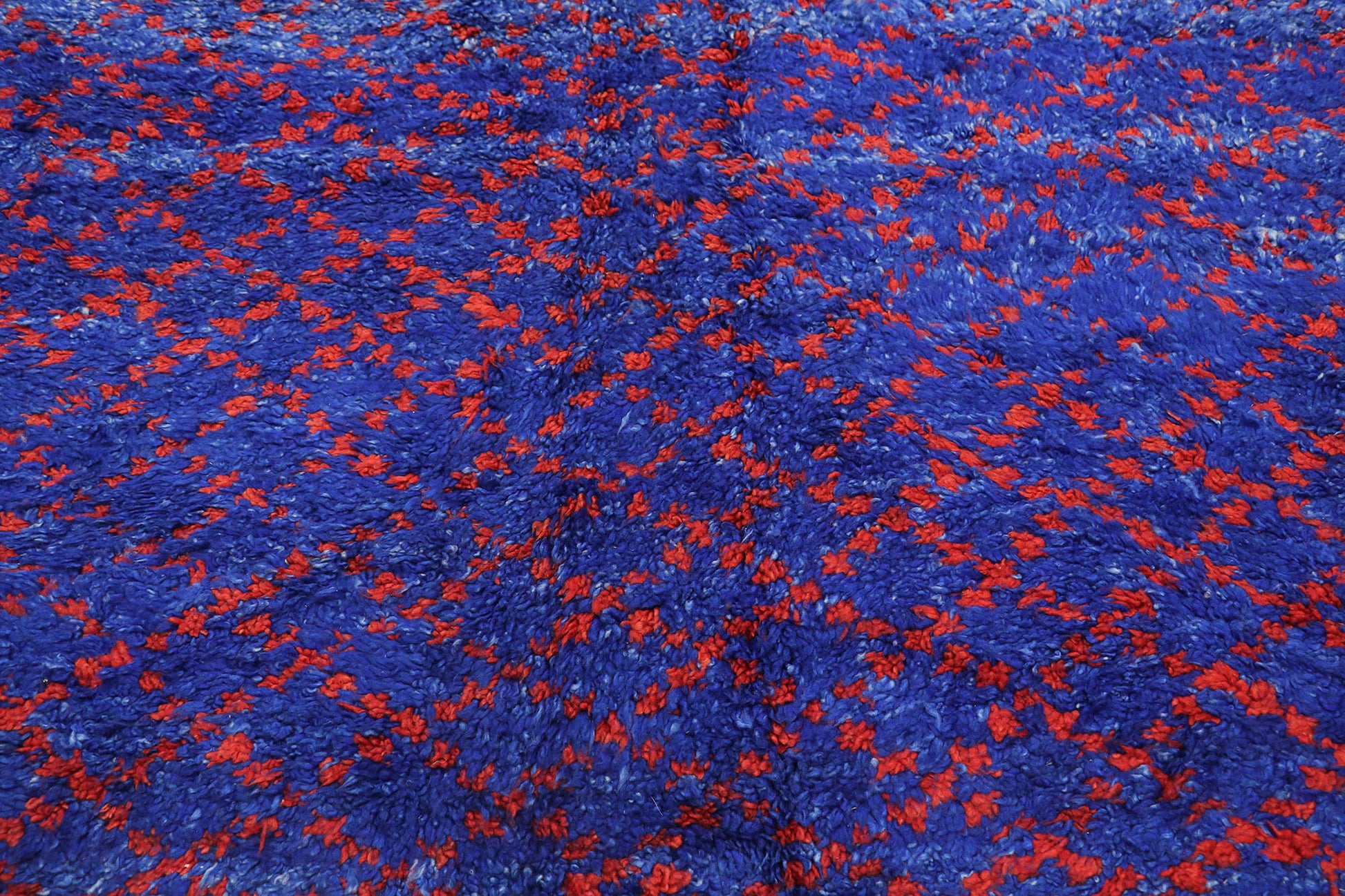 6 x 13 Vintage Blue Beni MGuild Moroccan Rug 21237