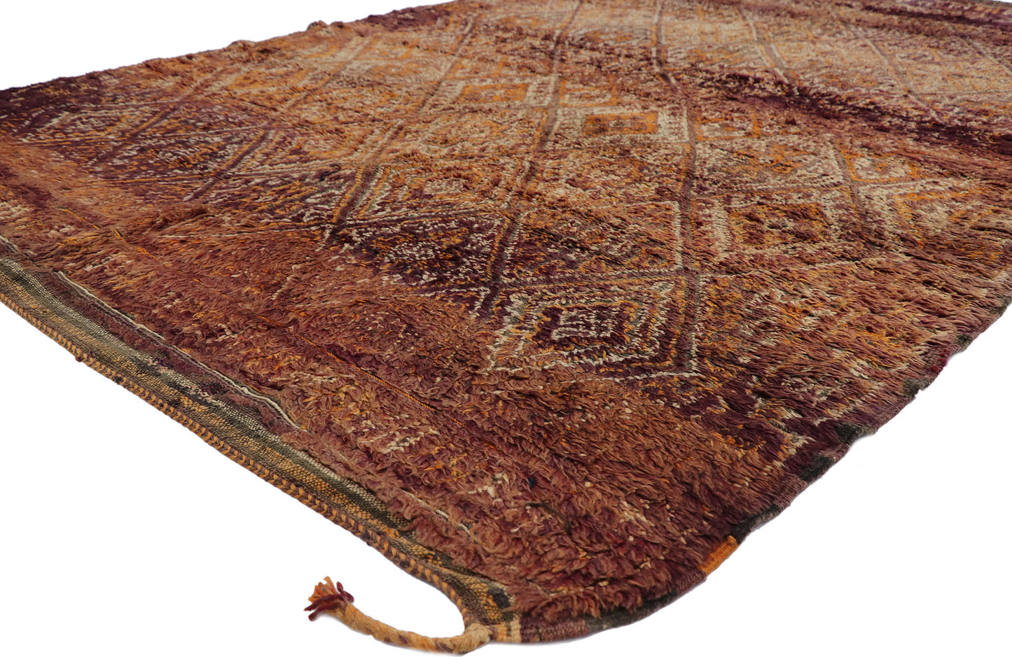 7 x 10 Vintage Beni MGuild Moroccan Rug 21242