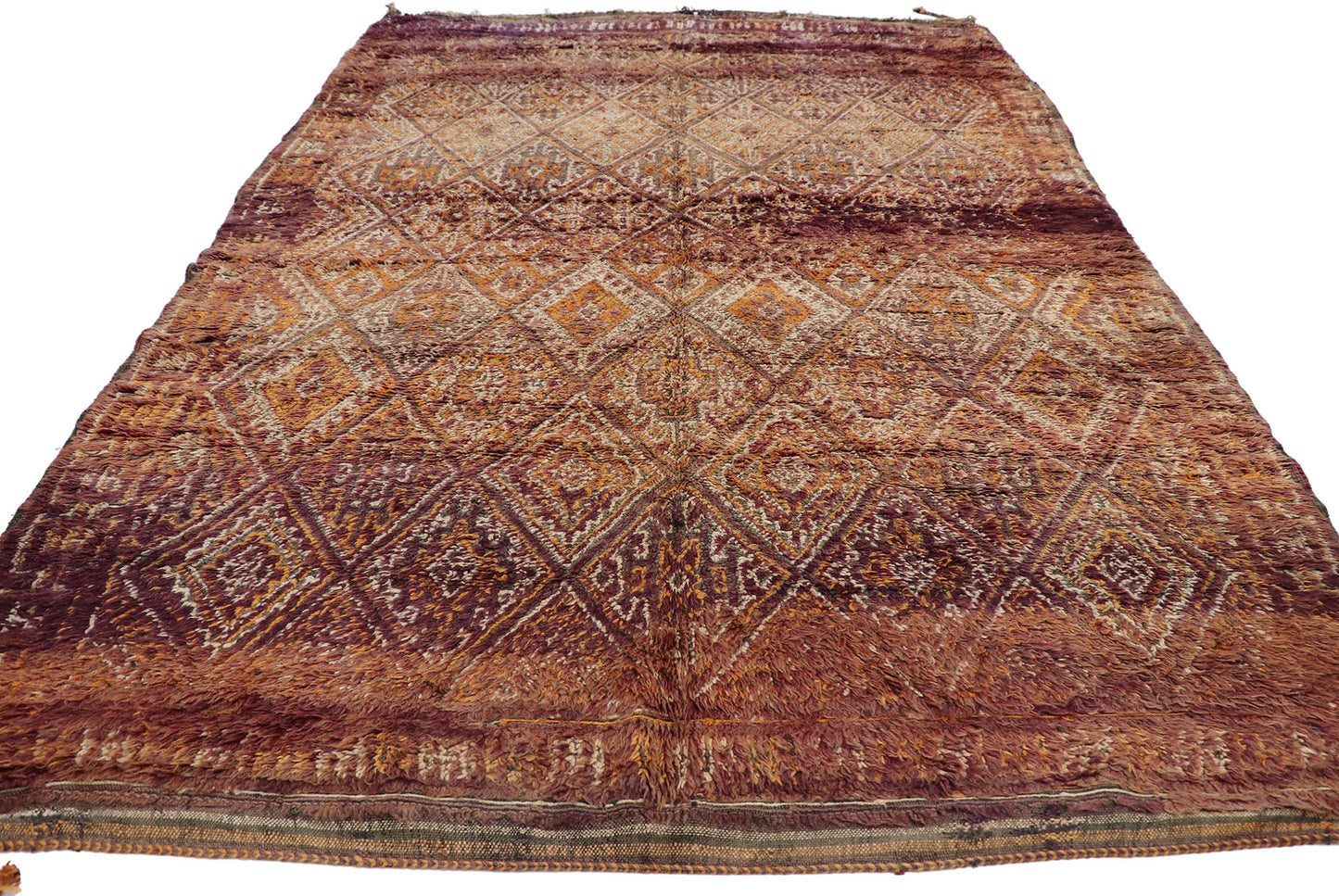 7 x 10 Vintage Beni MGuild Moroccan Rug 21242