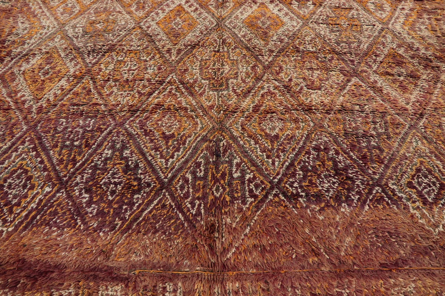 7 x 10 Vintage Beni MGuild Moroccan Rug 21242