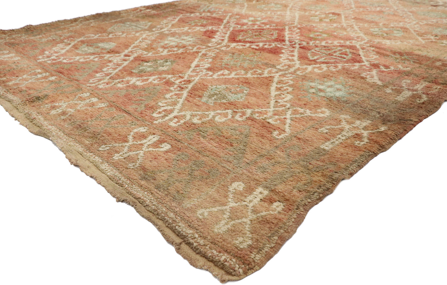 6 x 9 Vintage Beni MGuild Moroccan Rug 21246