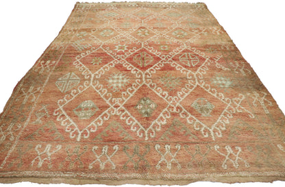 6 x 9 Vintage Beni MGuild Moroccan Rug 21246