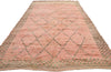 6 x 10 Vintage Pink Boujad Moroccan Rug 21247