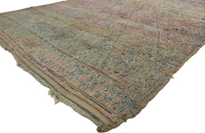 7 x 11 Vintage Moroccan Rug 21248