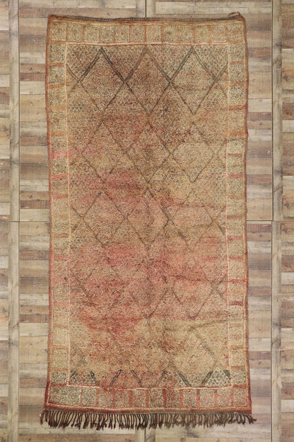 6 x 12 Vintage Zayane Moroccan Rug 21251