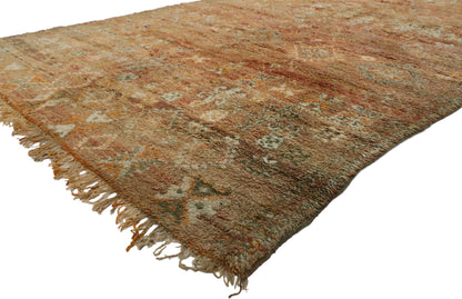 7 x 10 Vintage Beni MGuild Moroccan Rug 21253