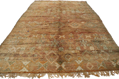 7 x 10 Vintage Beni MGuild Moroccan Rug 21253