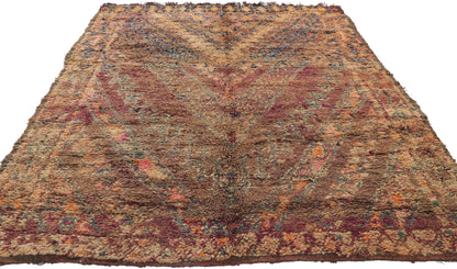 6 x 8 Vintage Beni MGuild Moroccan Rug 21255