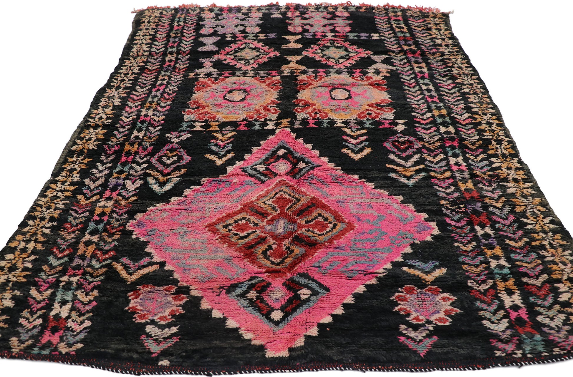 6 x 8 Vintage Moroccan Rug 21259
