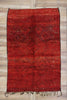6 x 10 Vintage Red Beni MGuild Moroccan Rug 21269