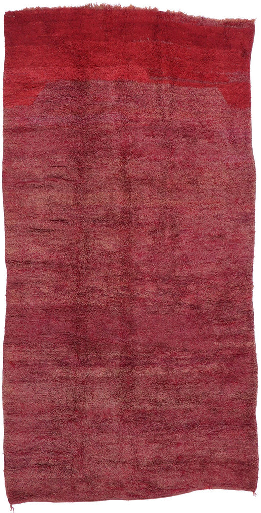 7 x 13 Vintage Beni Mrirt Moroccan Rug 21271