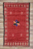 7 x 11 Vintage Red Taznakht Moroccan Rug 21272