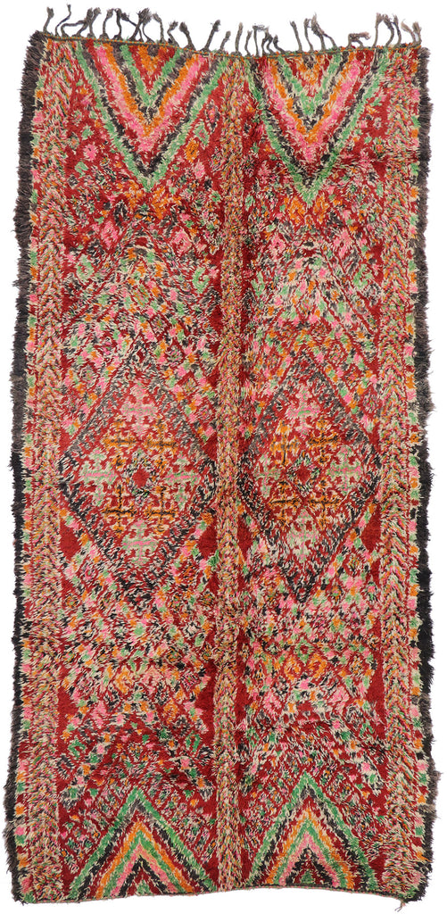 6 x 13 Vintage Moroccan Rug 21273