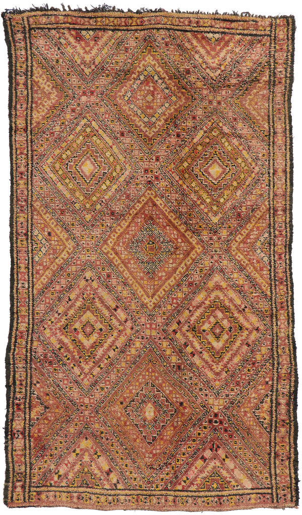 7 x 12 Vintage Beni MGuild Moroccan Rug 21277