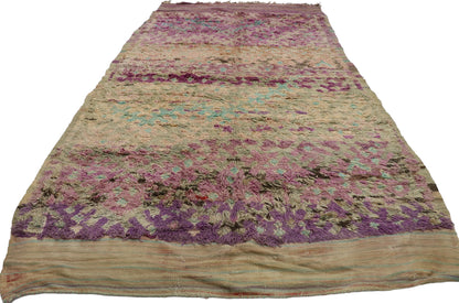 6 x 9 Vintage Purple Talsint Moroccan Rug 21281