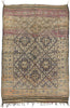 6 x 8 Vintage Zayane Moroccan Rug 21289