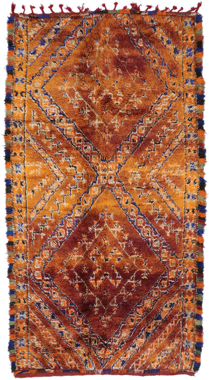 6 x 11 Vintage Moroccan Rug 21292