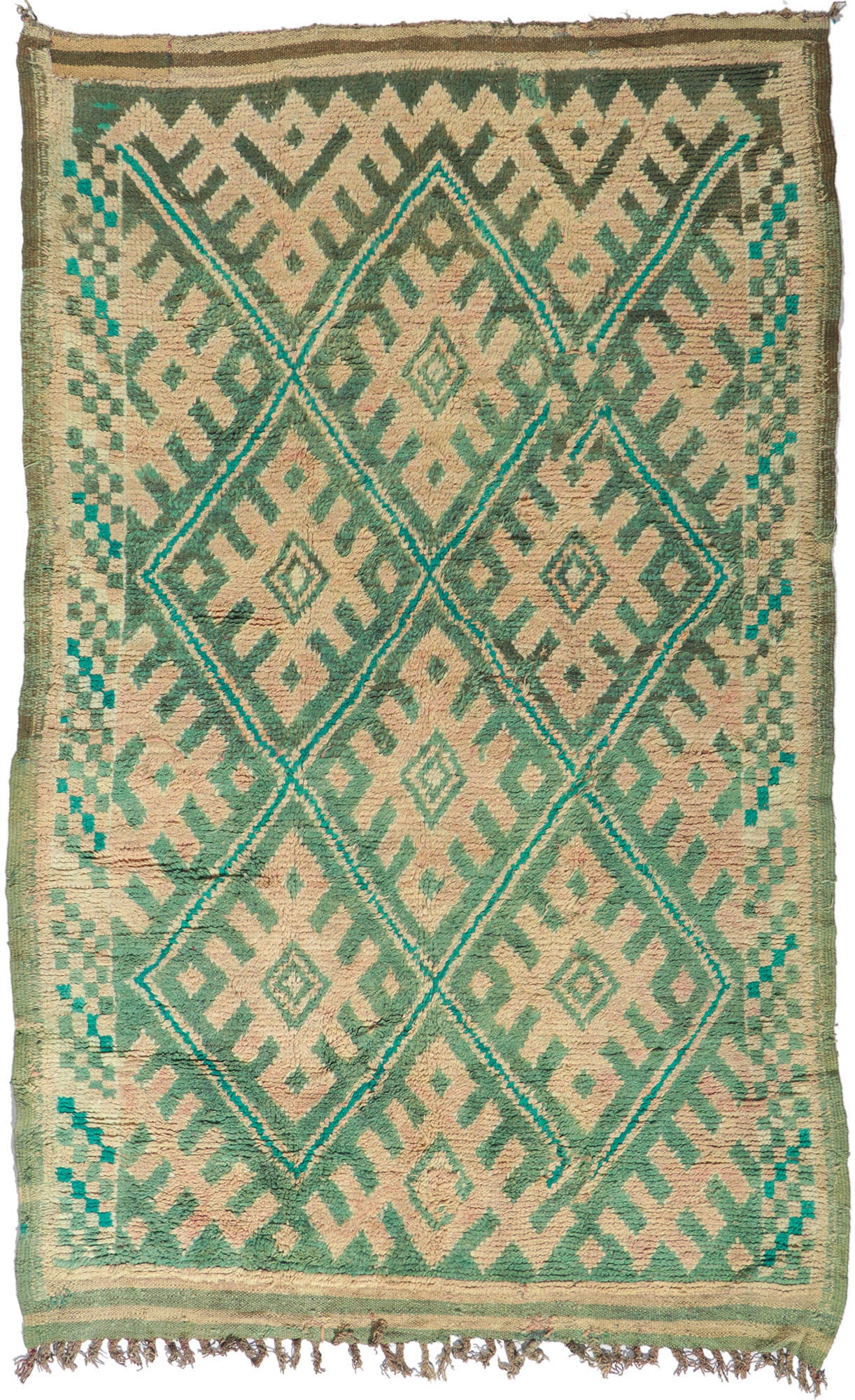 6 x 10 Vintage Moroccan Rug 21297