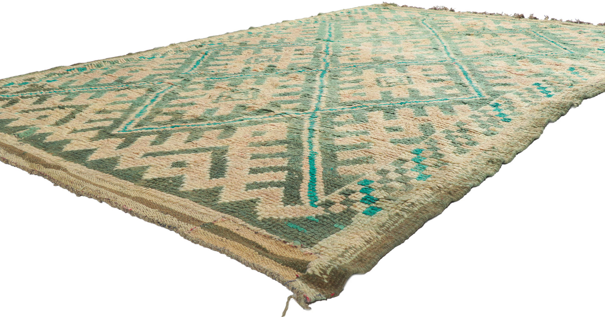 6 x 10 Vintage Moroccan Rug 21297