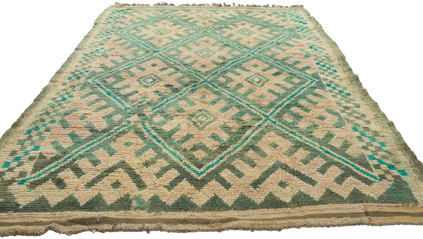 6 x 10 Vintage Moroccan Rug 21297