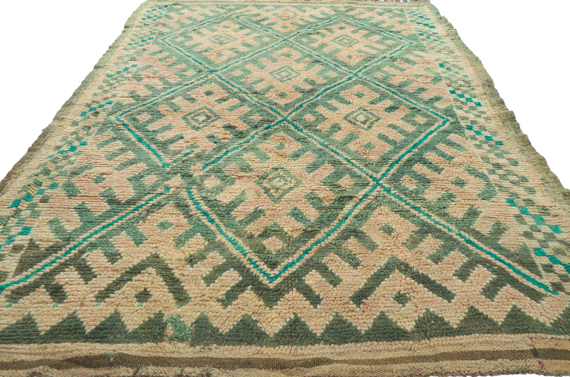 6 x 10 Vintage Moroccan Rug 21297