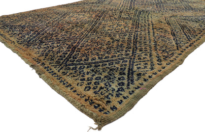 7 x 11 Vintage Beni MGuild Moroccan Rug 21299