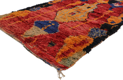 4 x 8 Vintage Talsint Moroccan Rug 21300