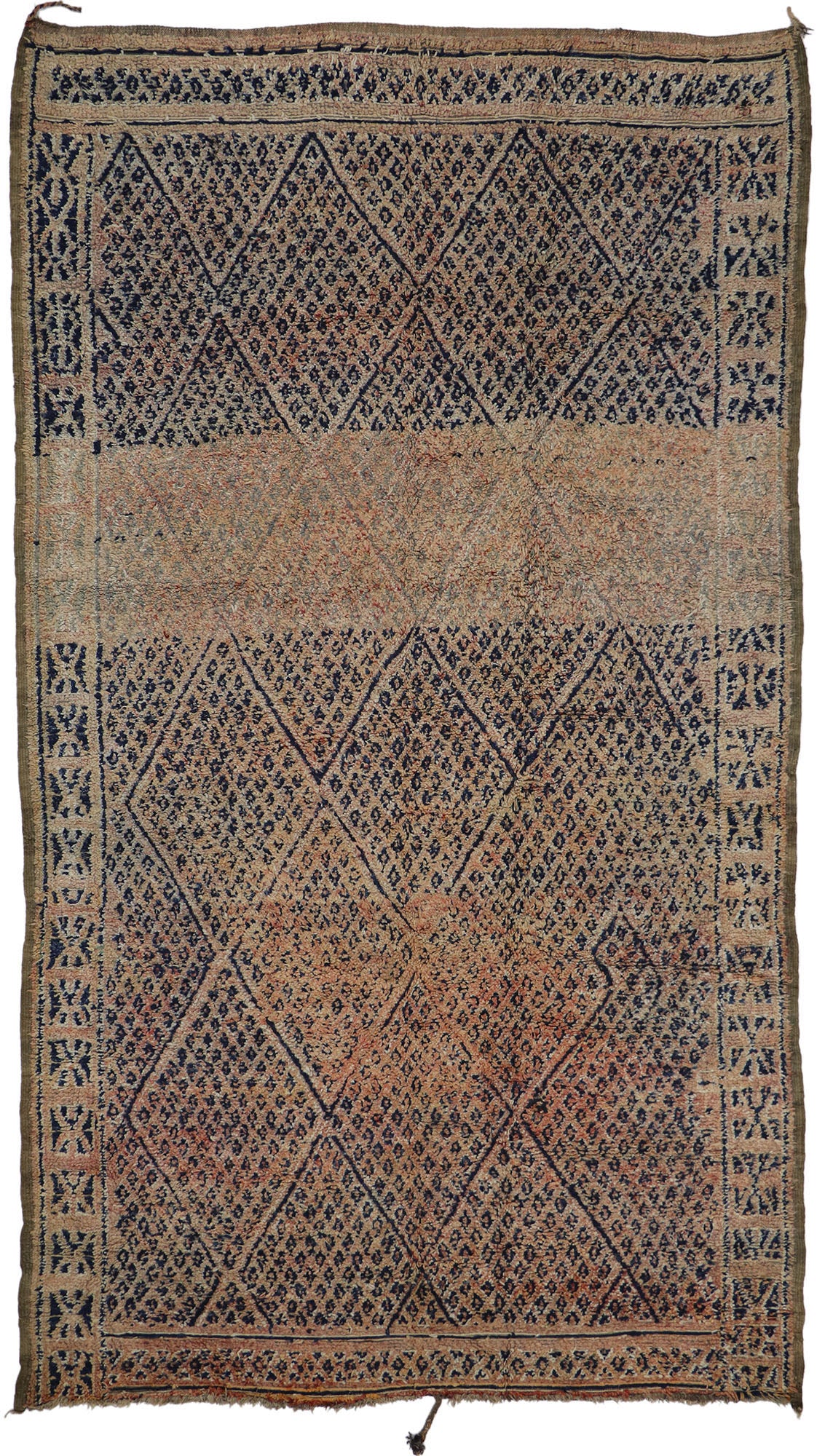 8 x 13 Vintage Zayane Moroccan Rug 21302