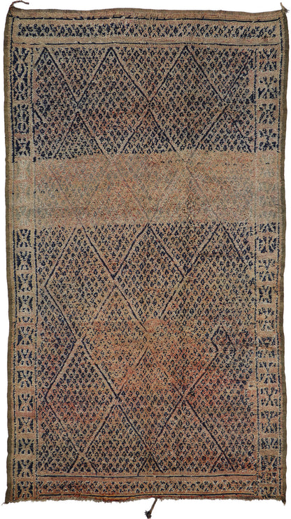 8 x 13 Vintage Zayane Moroccan Rug 21302