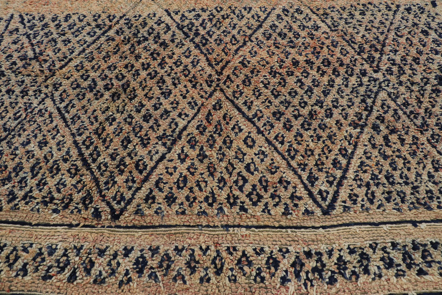 8 x 13 Vintage Zayane Moroccan Rug 21302