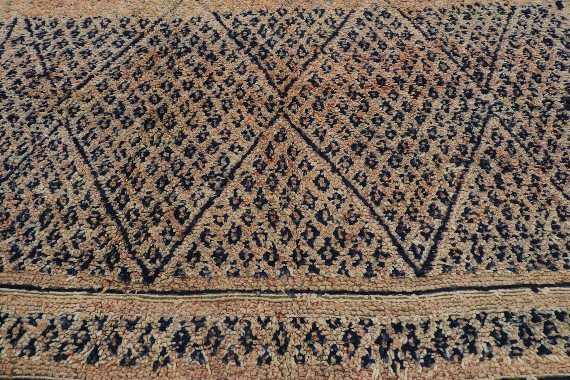 8 x 13 Vintage Zayane Moroccan Rug 21302