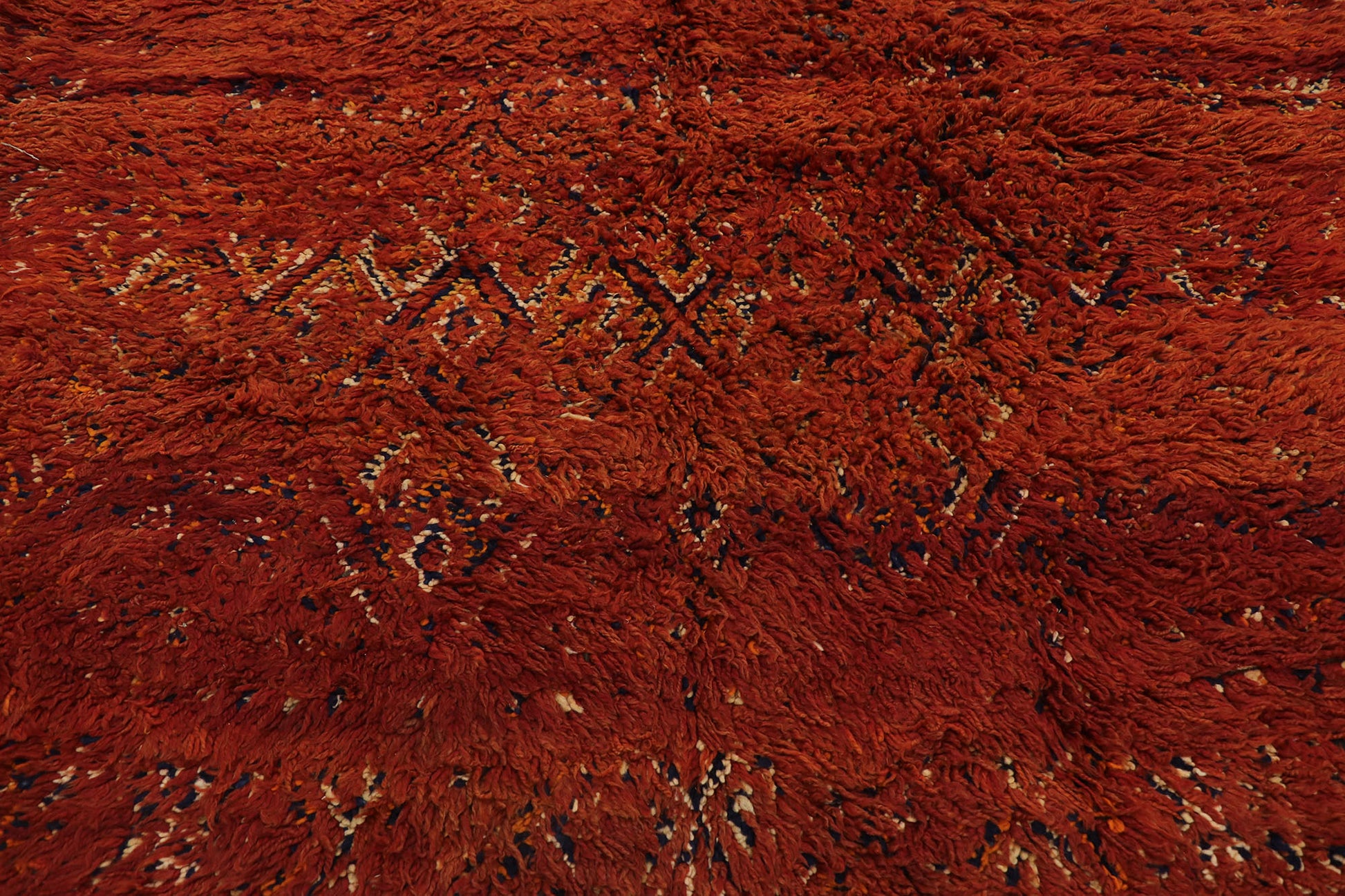 6 x 11 Vintage Red Moroccan Rug 21307