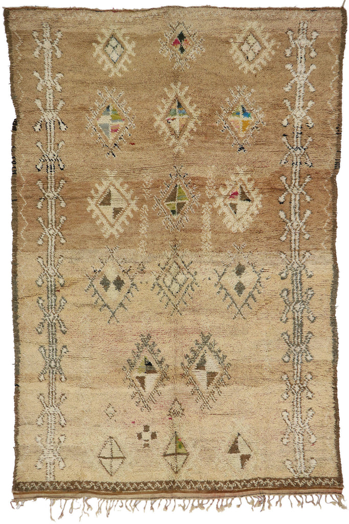 7 x 10 Vintage Beni MGuild Moroccan Rug 21313