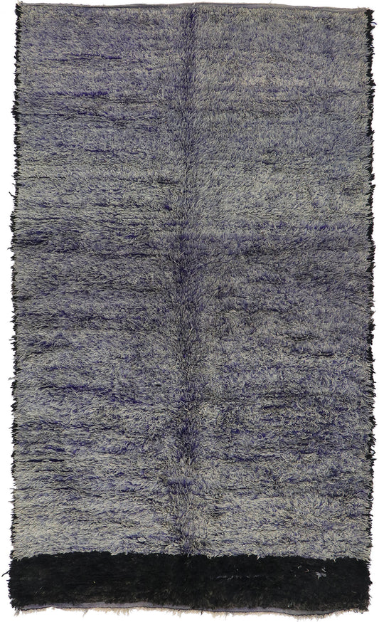 6 x 10 Vintage Purple Moroccan Rug 21314