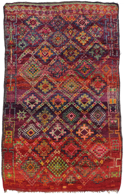 6 x 10 Vintage Moroccan Rug 21321