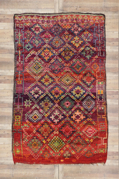 6 x 10 Vintage Moroccan Rug 21321